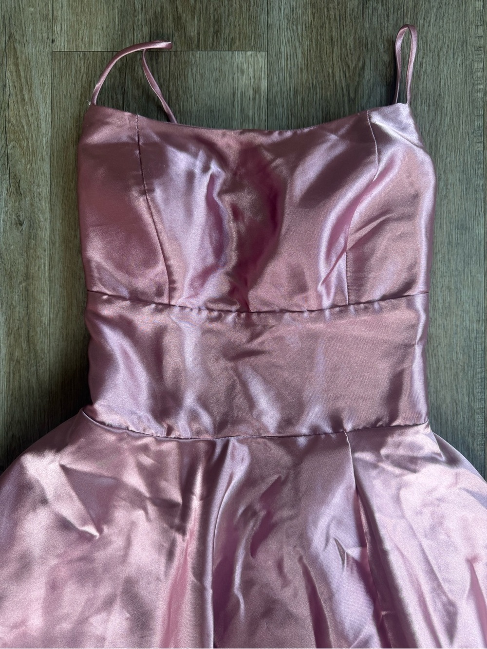 Windsor Rose Pink Spaghetti Strap Party Dress - Picture 2 of 8